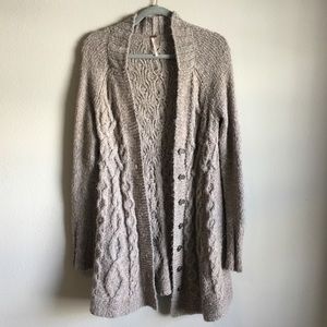 Free People Cable Sweater Size S